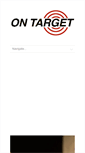 Mobile Screenshot of ontarget.biz